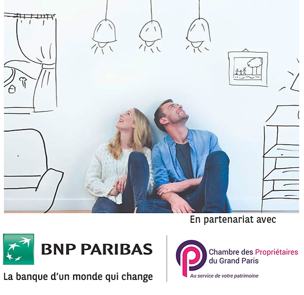 Visuel offre commerciale BNP PARIBAS Crédit immobilier à paris